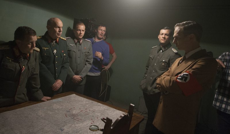 Filming the Day Hitler Died